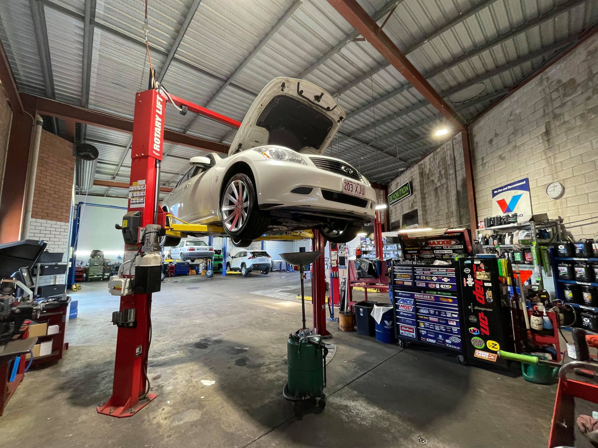 Infinity getting its scheduled service