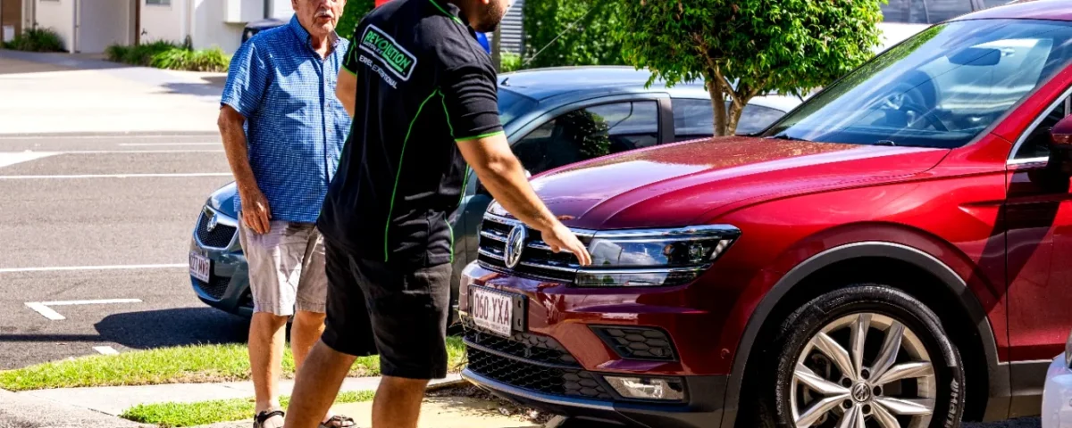 Checking cars